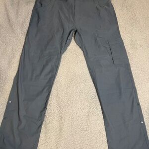 Prana Stretch Zion Slim Pants II Men’s 42X32” Grey Blue NWT